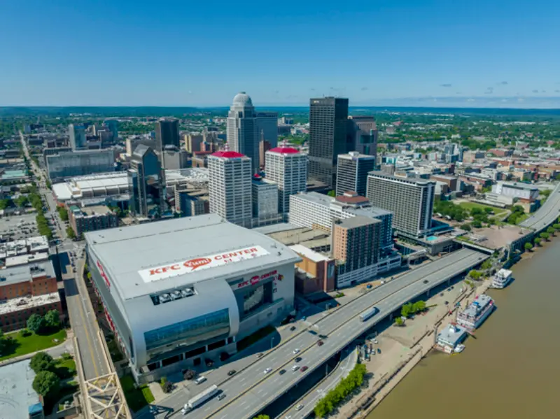 Aerial Center Louisville Kentucky