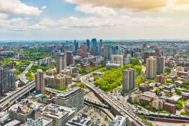 Brooklyn Heights Aerial New York