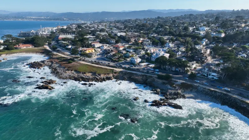 Coast Beach Monterey California USA