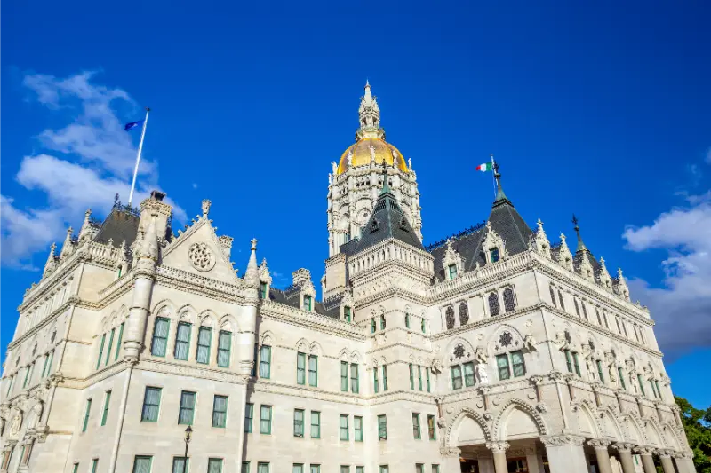 Connecticut State Capitol Downtown Hartford Connecticut USA 2