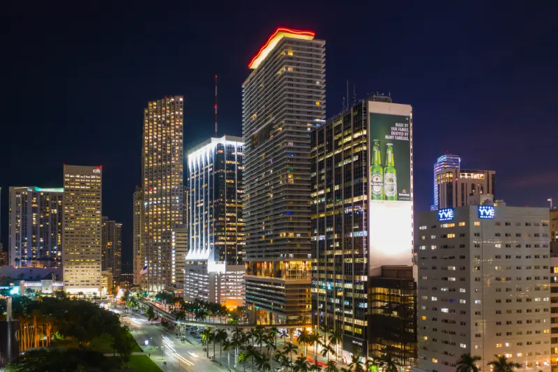 Downtown Miami Dade Florida USA