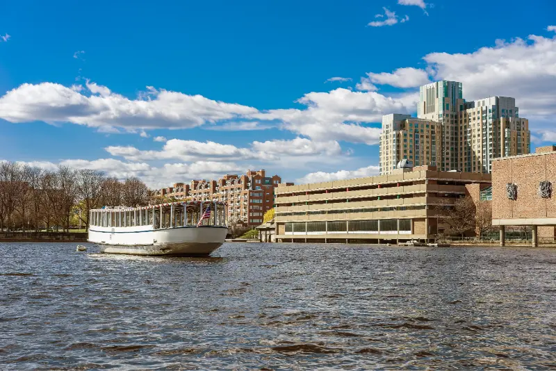 Ferry Museum Science Park Charles River Boston Massachusetts USA