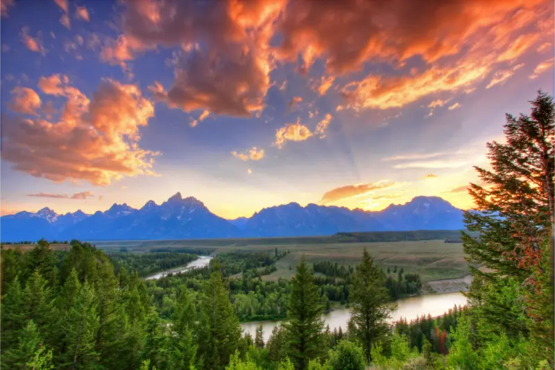 Grand Teton National Park Wyoming USA