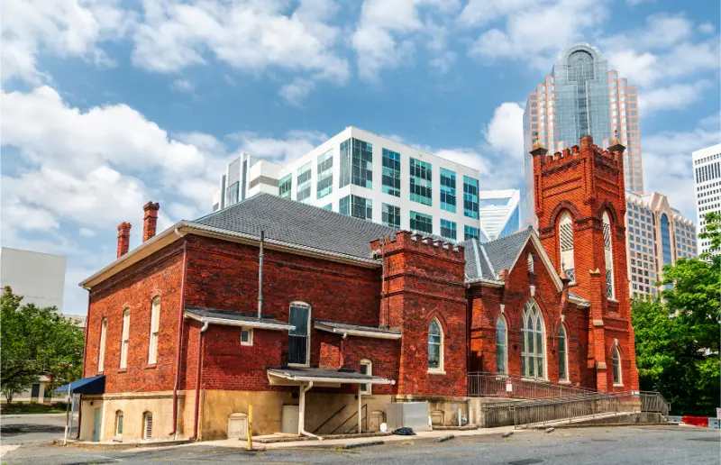 Historic African Methodist Episcopal Zion Church Charlotte North Carolina USA