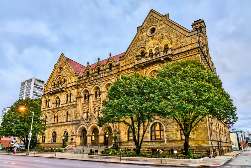 Historic Building Columbus Downtown Ohio USA