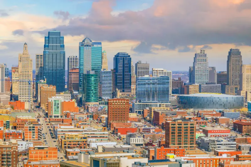 Kansas City Skyline Missouri United State