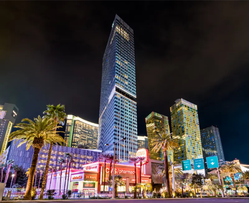 Las Vegas USA City Center Complex Las Vegas Strip