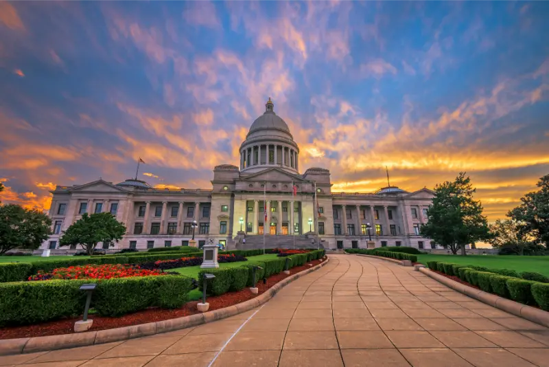 Little Rock Arkansas USA State Capitol Park