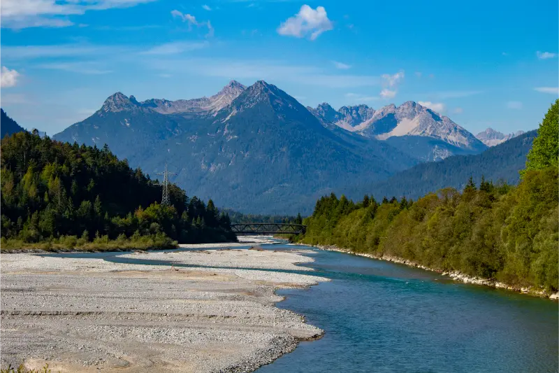 River Olympic National Park Washington USA