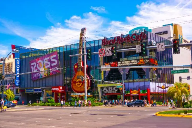 The Hard Rock Cafe Strip Las Vegas USA
