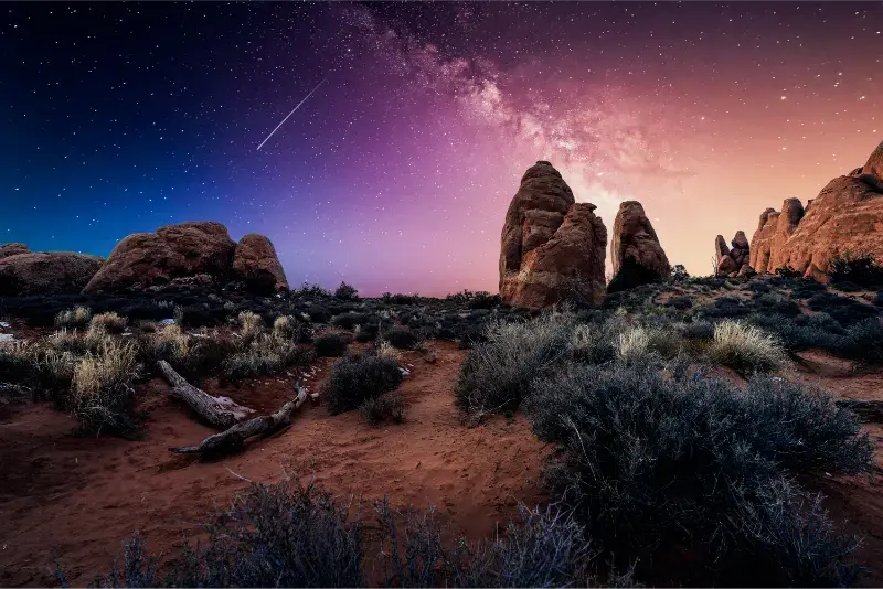 USA Utah Arches National Park Near Moab